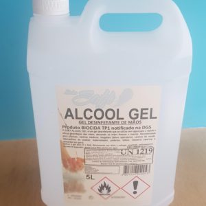 Álcool Gel 5l - Frente